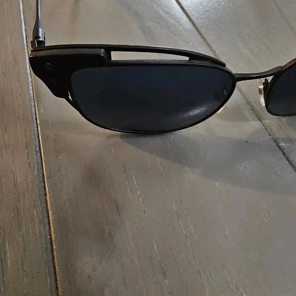 Tory Burch Women's Matte Black Cat Eye Sunglasses TY 6049